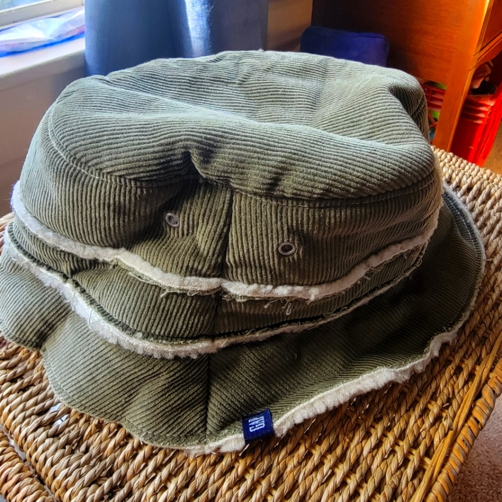 Gap Corduroy and Fleece Bucket Hat